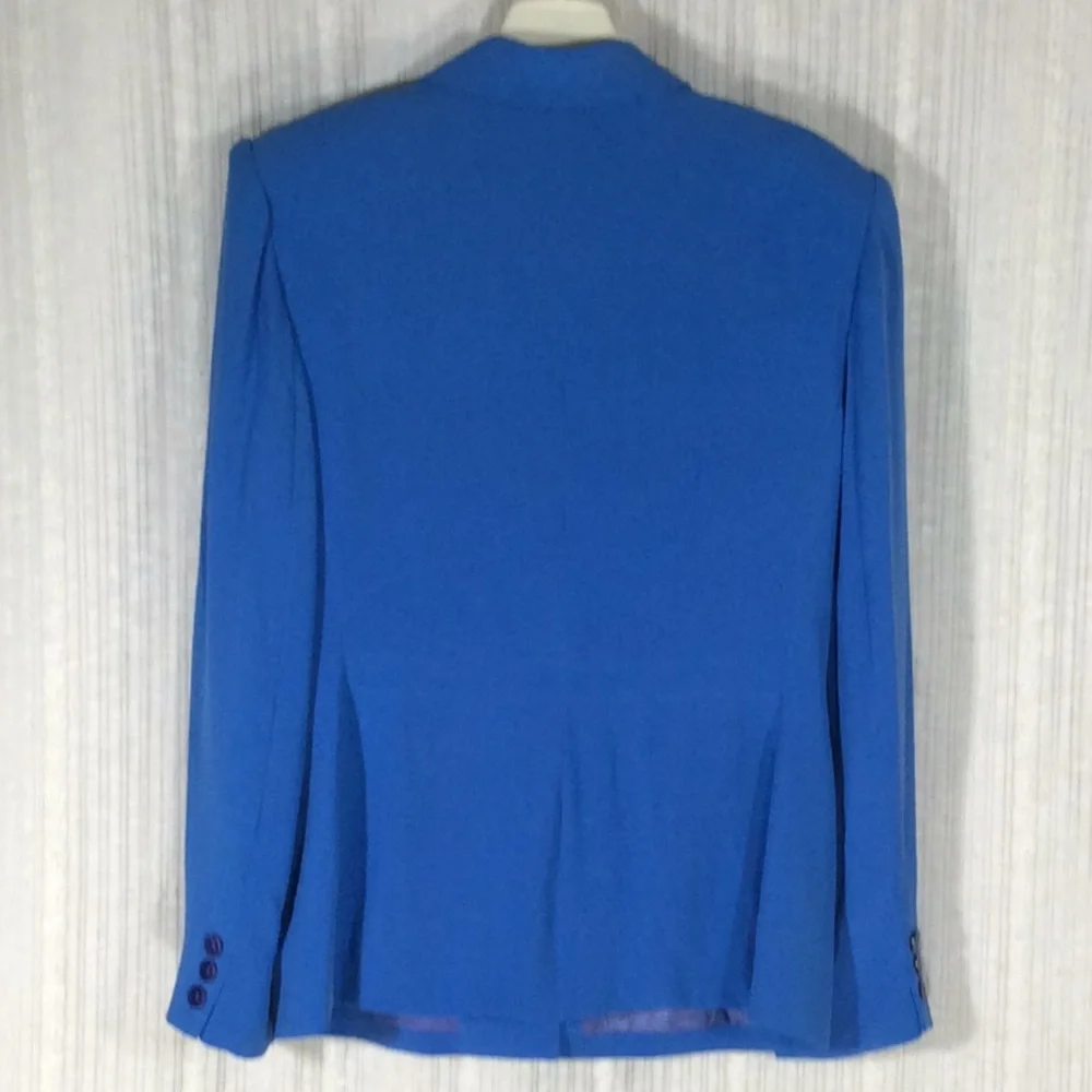 100% Silk Jones New York Jacket-Size 8